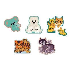 Janod Puzzles Evolutivos Animales Coleccion Wwf® Hot