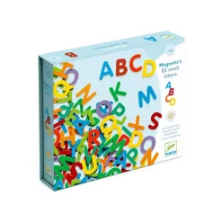Djeco Set De 83 Letras Magneticas Fashion