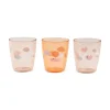 Done by Deer Set De 3 Mini Vasos Happy Clouds Papaya Best