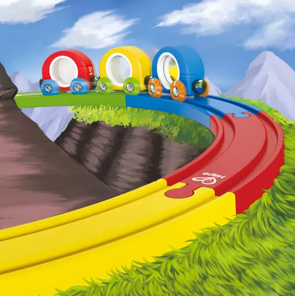Hape Set De Vias Arco Iris Outlet