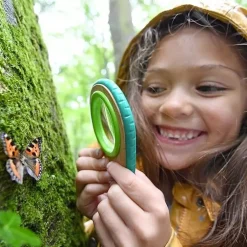 Hape Set Detective De La Naturaleza Con Lupa Y Silbato New