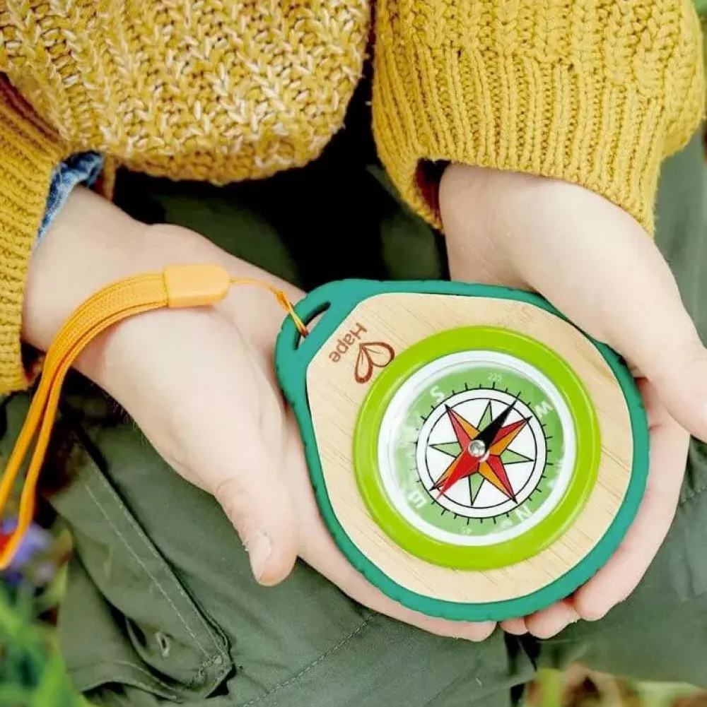 Hape Set Excursionista Con Brujula Y Mosqueton Best Sale