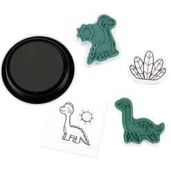 Janod Stampinoo Set De 15 Tampones Dinos Fashion