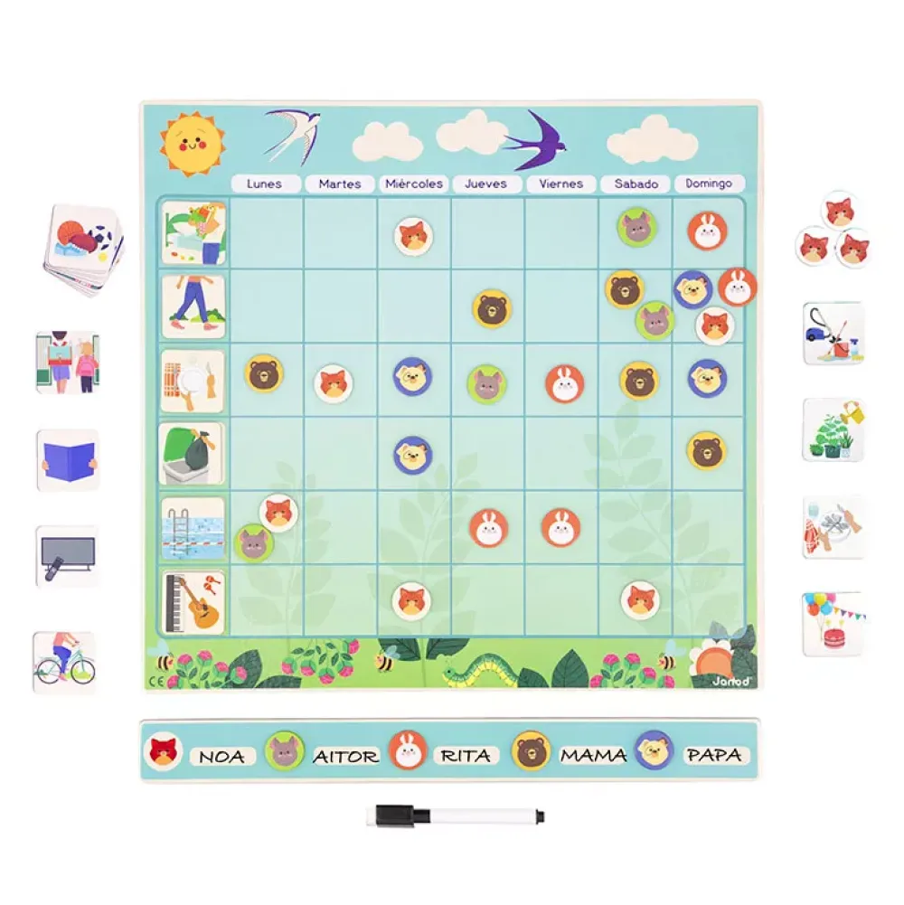 Janod Tabla De Organizacion Familiar Cheap