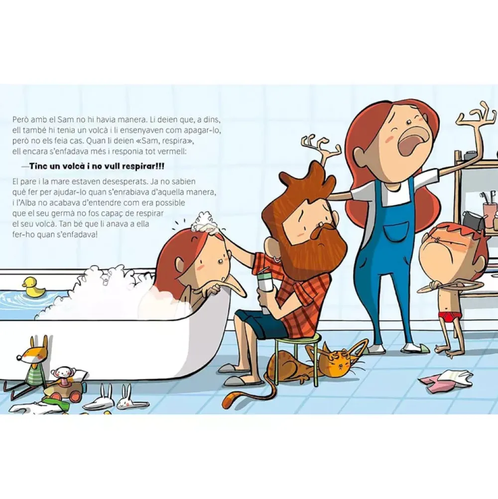 Cuentos y Libros Infantiles Tinc Un Volca I No Vull Respirar Clearance