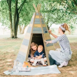 Plum Tipi De Madera Outlet