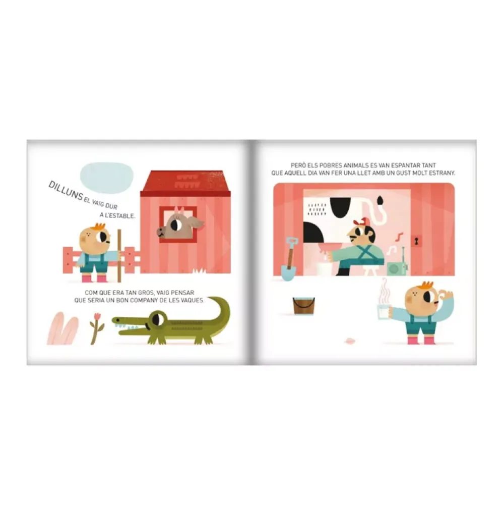 Cuentos y Libros Infantiles Un Cocodril A La Masia Clearance