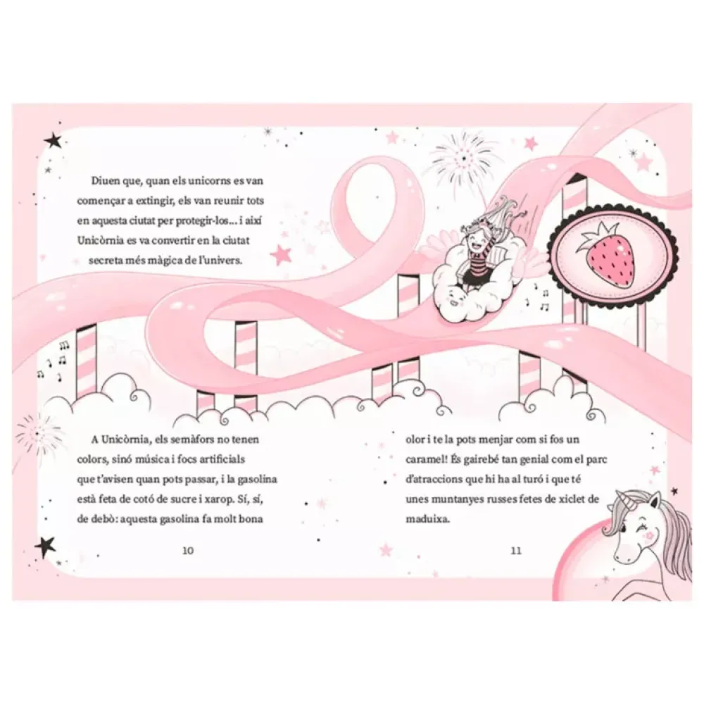 Cuentos y Libros Infantiles Unicornia 1 Un Embolic Amb Brilli-Brilli Hot