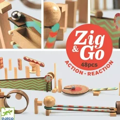 Djeco Zig & Go Big Boum Wall 48 Piezas Hot